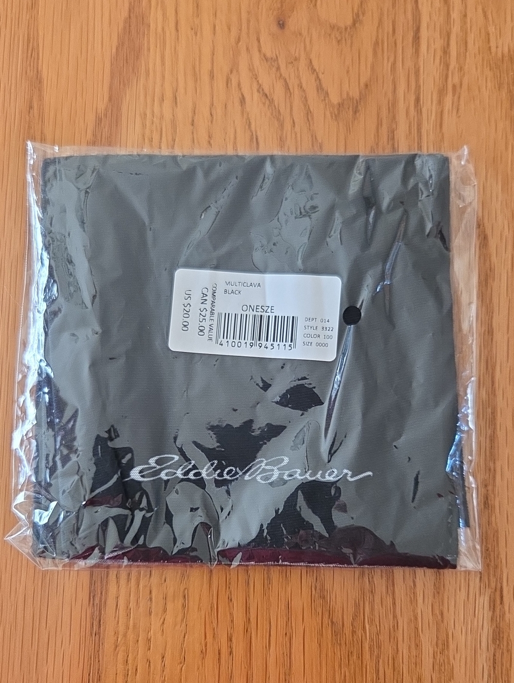 Eddie Bauer Black Multifunctional Multiclava